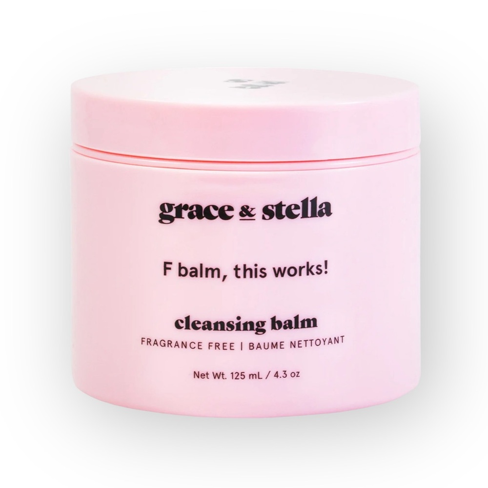 new Grace & Stella ㋛ F balm, this works! cleansing balm ㋛ Full Size ㋛ Fresh Box